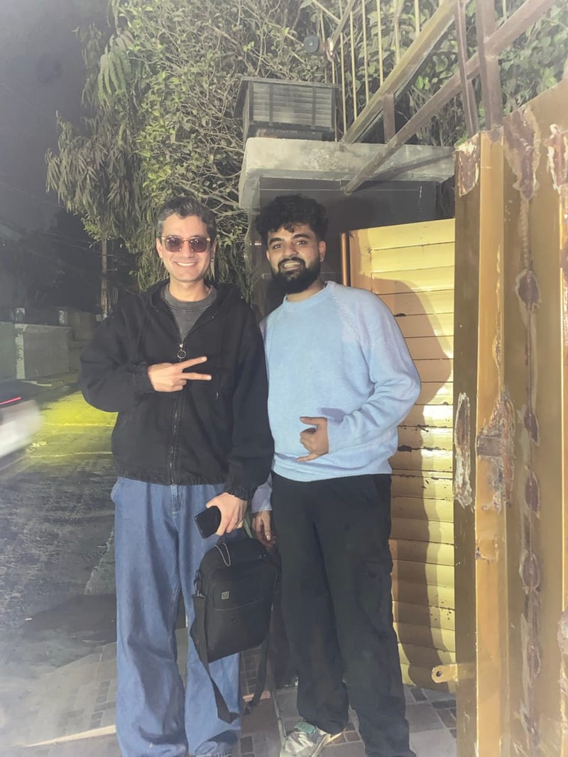 Asad Naeem with Ashal Haider Khan