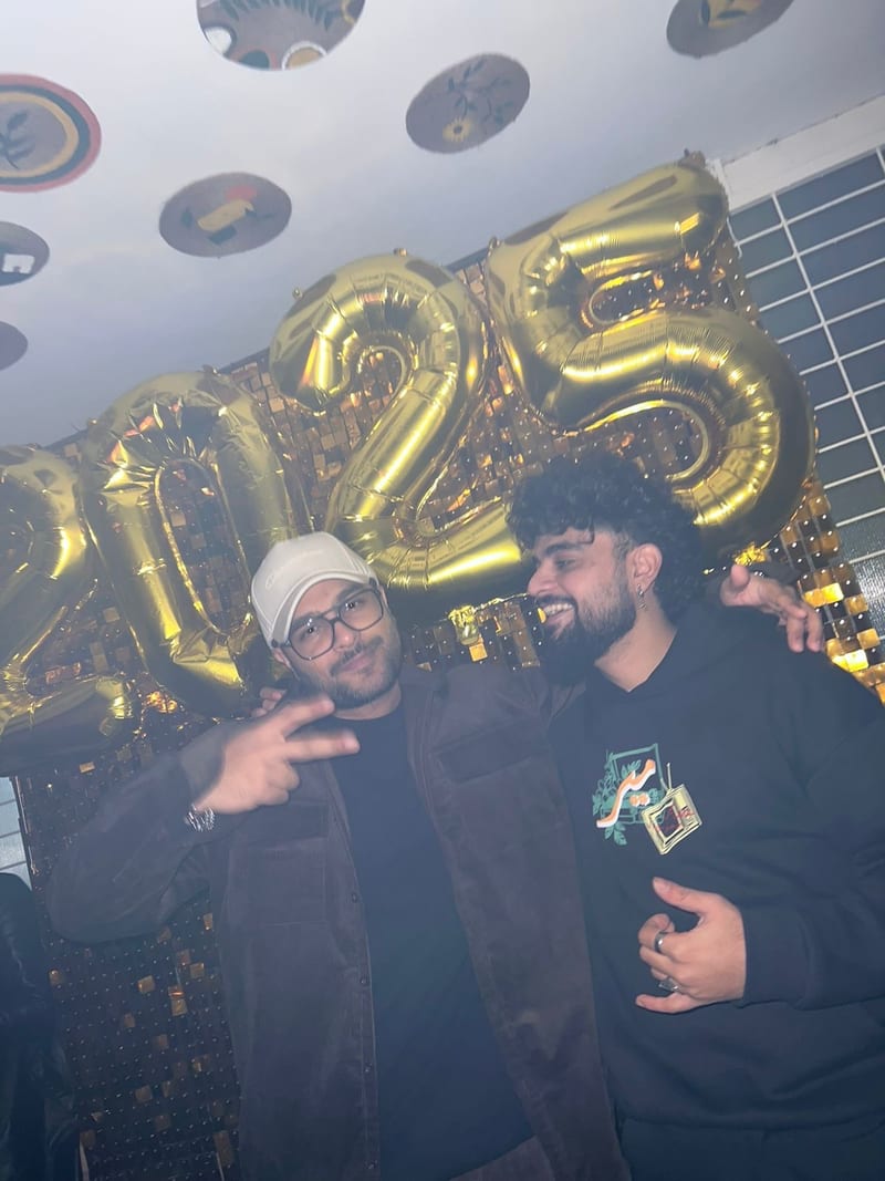 Asad Naeem with Asim Azhar