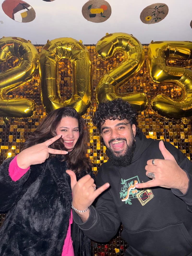 Asad Naeem with Zara Noor Abbas